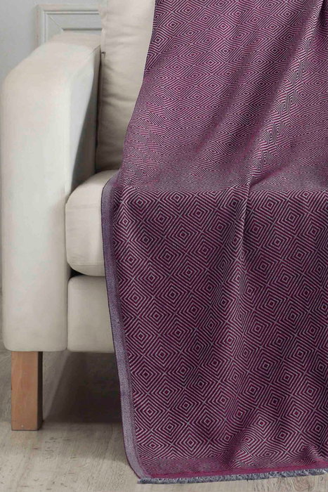 L'essentiel linge de maison Funda de Sofá Rojo Clarete 100% Algodón 175 x 230 cm